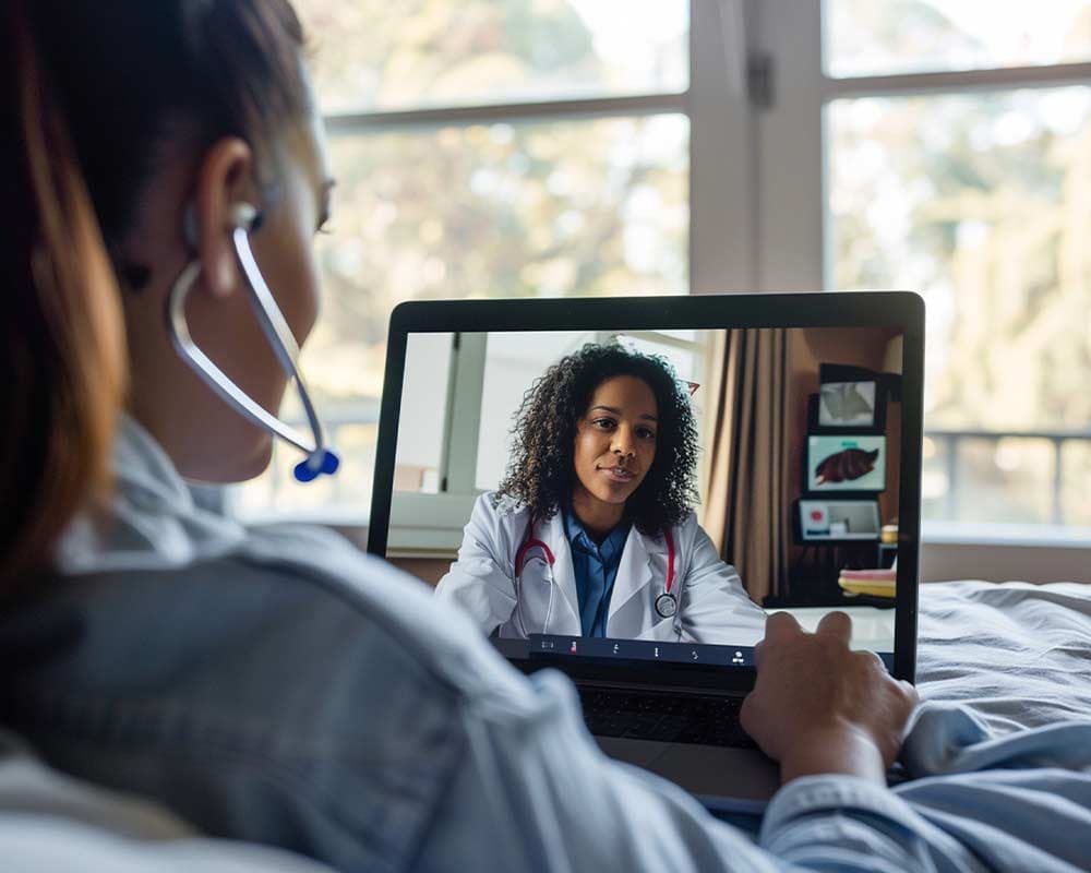 Telehealth weight loss consultation