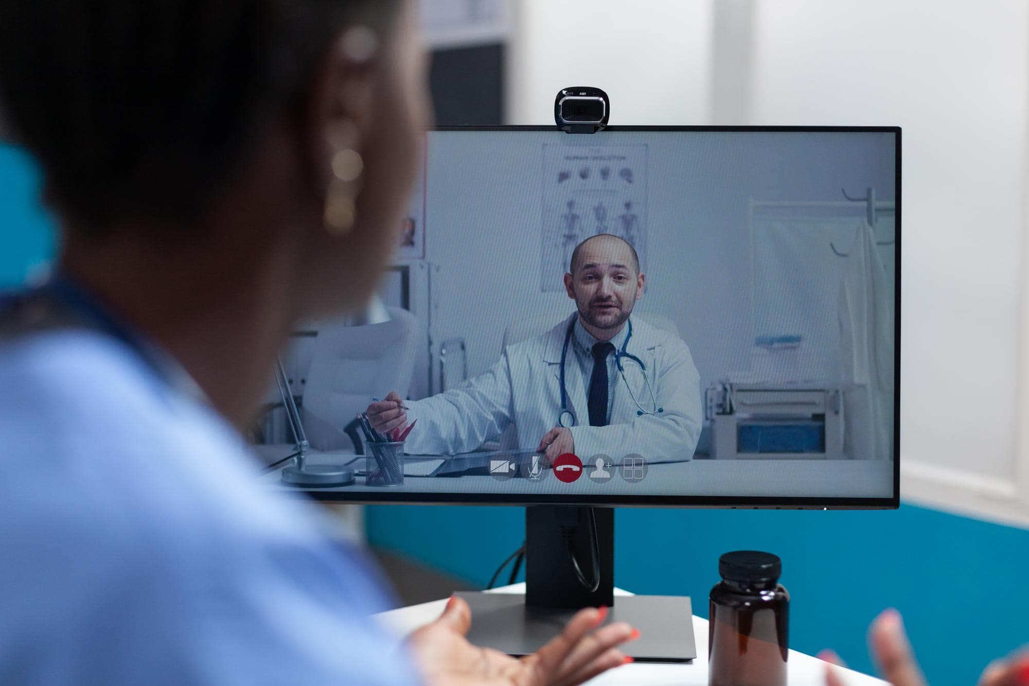 Telehealth weight loss appointment