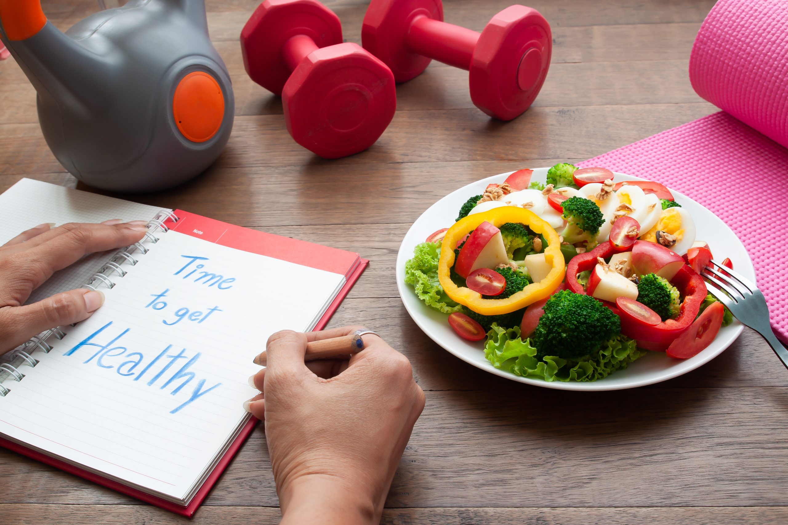 Nutrition and exercise plan for sustainable weight loss with phentermine